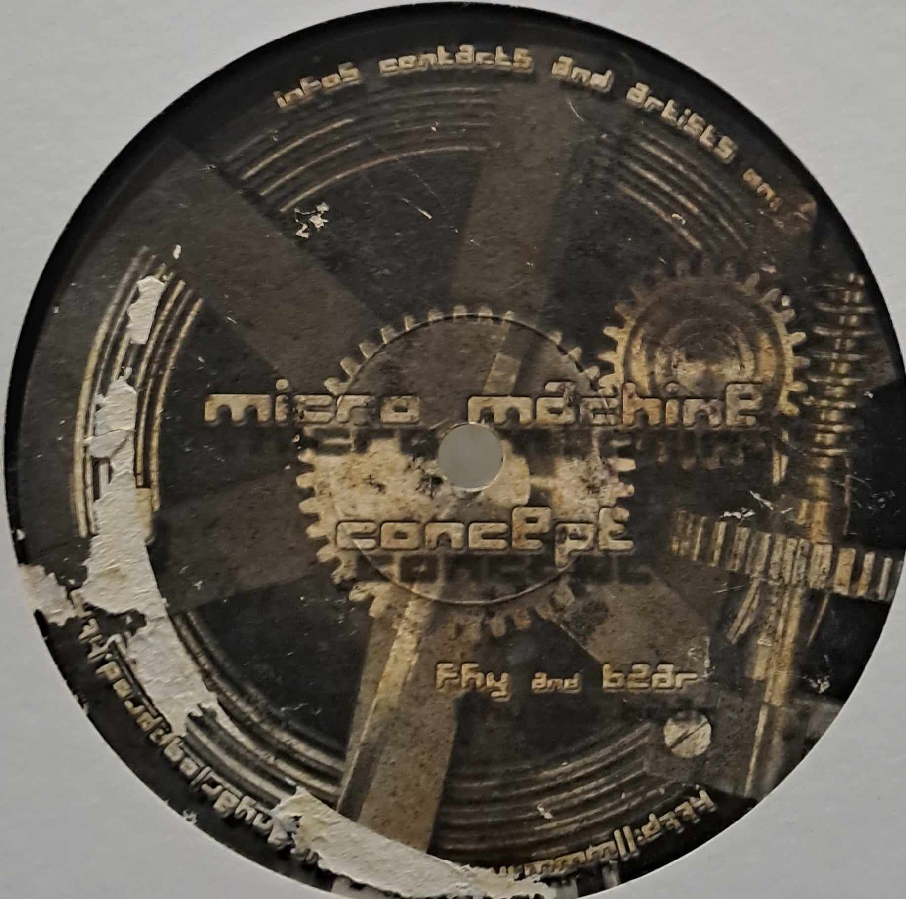 Micromachine 01 - vinyle freetekno